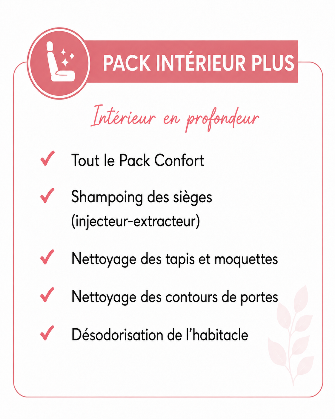 Pack Intérieur Plus BERLINE