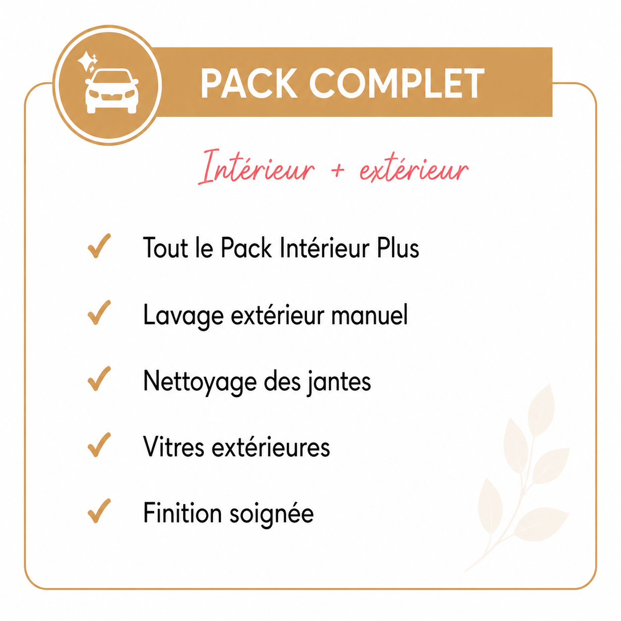Pack Complet UTILITAIRE