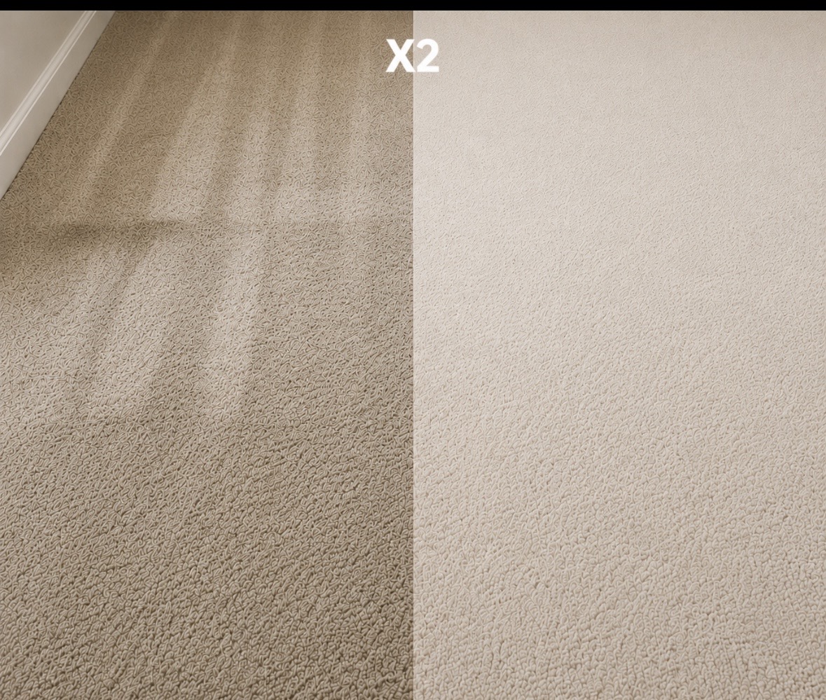 Nettoyage de 2 tapis