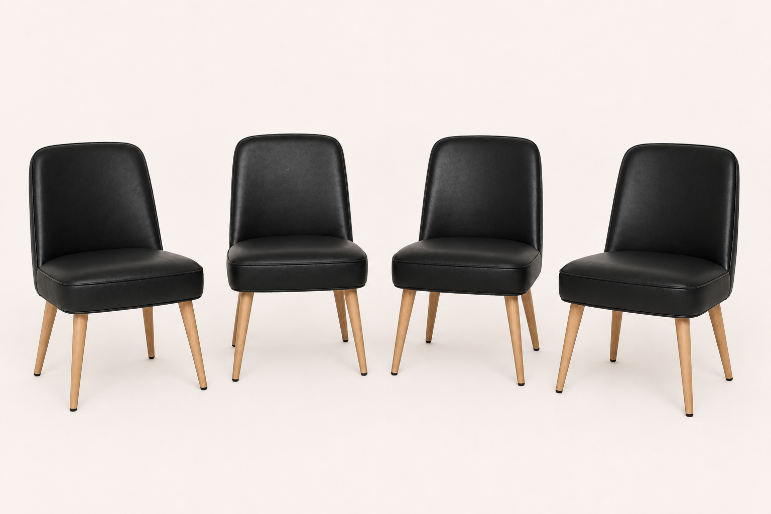 Lot de 4 chaises de table
