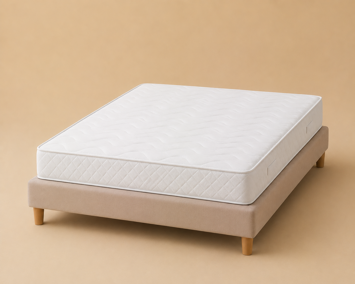 Matelas 2 places (140 cm) - 2 faces + tranches  + sommier dès 168€ sur devis 