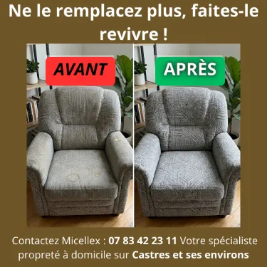 Nettoyage Fauteuil