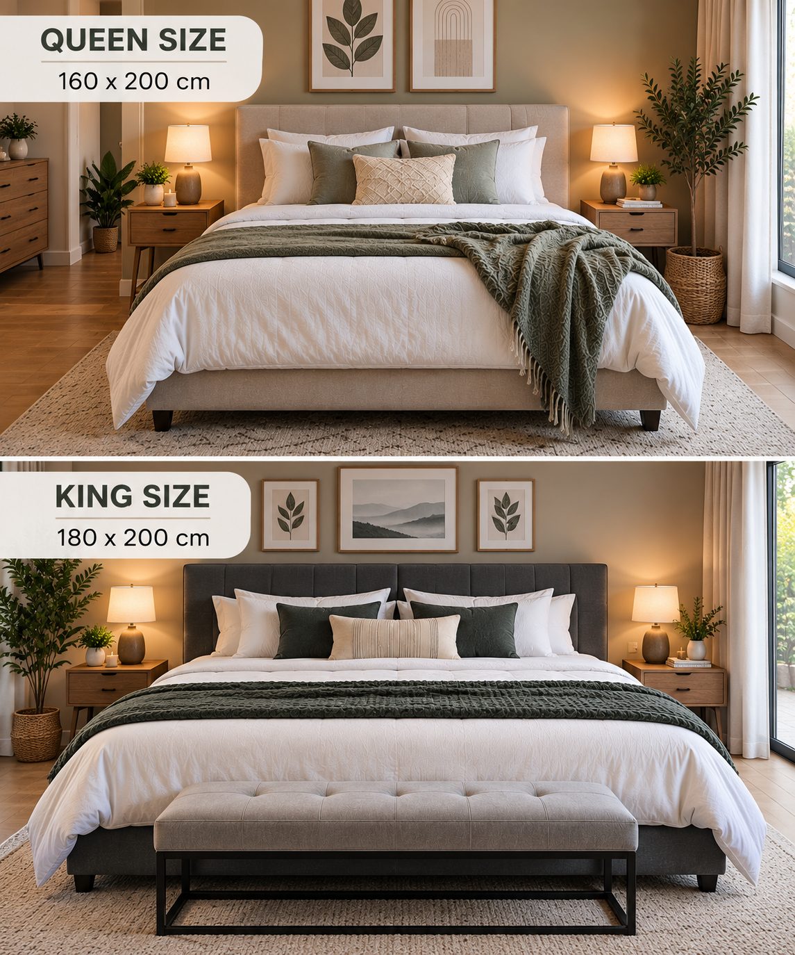Nettoyage matelas Queen size (160x200) / King size (180x200)