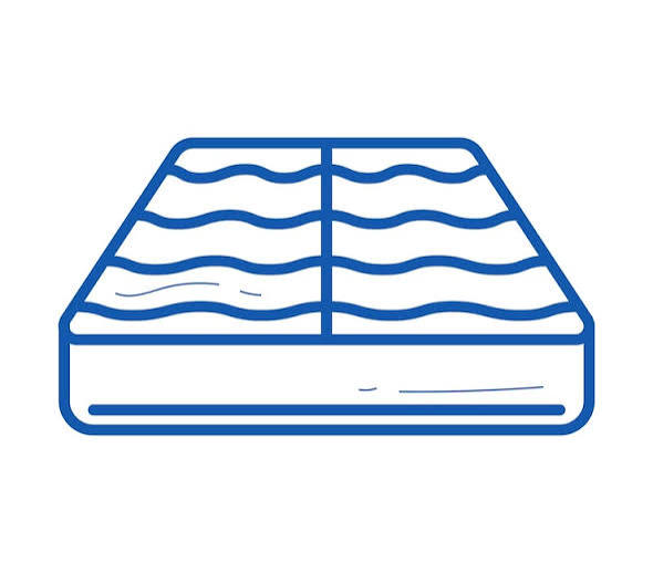 matelas 2 places