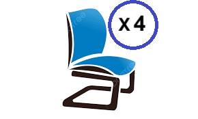 Nettoyage de 4 chaises