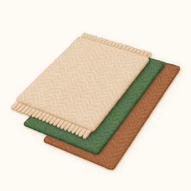 3 tapis