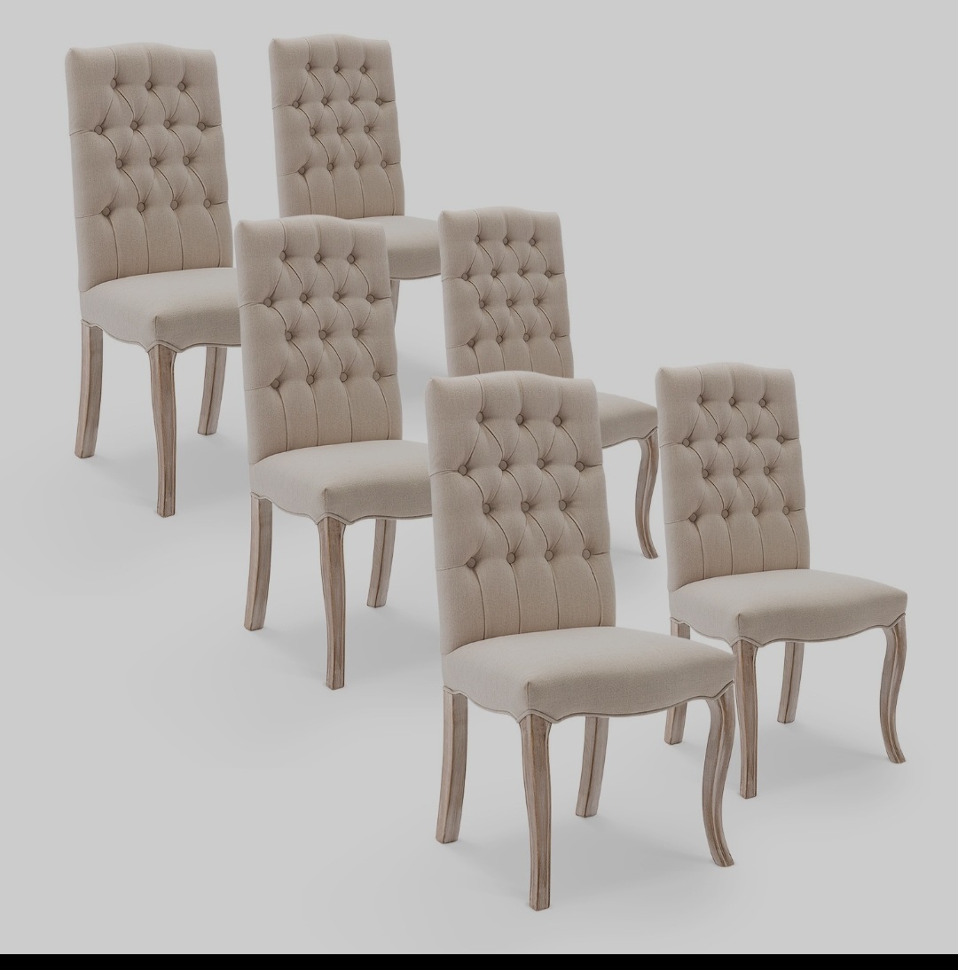 Lot de 4/6 Chaises