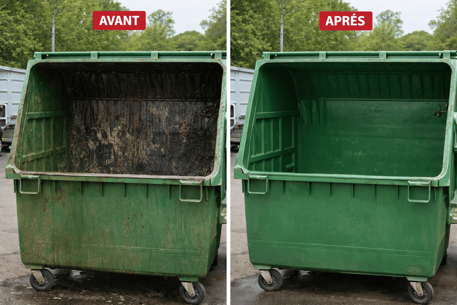 nettoyage conteneur xs